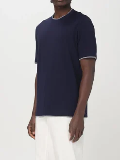 T-shirt basic Brunello Cucinelli in cotone