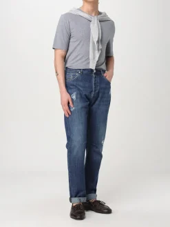 T-shirt basic Brunello Cucinelli in cotone