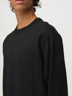 T-shirt basic Canada Goose in cotone