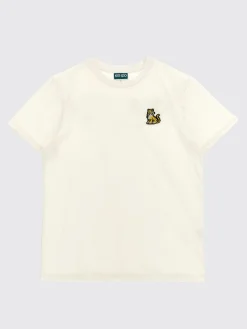T-shirt basic con logo posteriore Kenzo Kids
