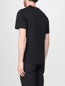 T-shirt basic con mini logo Zegna
