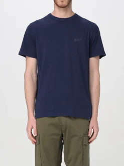 T-shirt basic con mini logo Woolrich