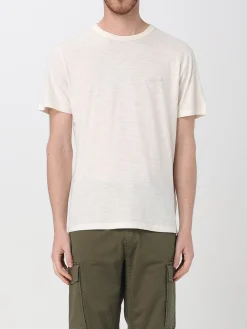 T-shirt basic con mini logo Woolrich