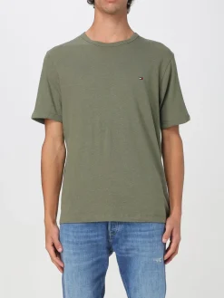 T-shirt basic con mini logo Tommy Hilfiger