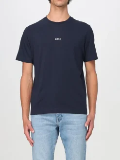 T-shirt basic con mini logo Boss