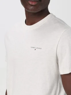 T-shirt basic con mini logo Tommy Jeans