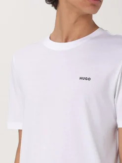 T-shirt basic con mini logo Hugo