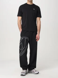 T-shirt basic con mini logo Oval D Diesel