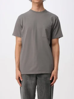 T-shirt basic con tasca Barena in cotone