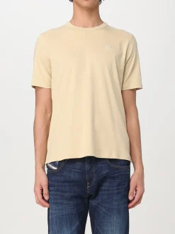 T-shirt basic Diesel in cotone stretch