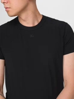T-shirt basic Dolce & Gabbana in cotone