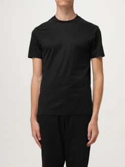 T-shirt basic Emporio Armani in misto cotone