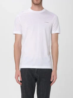 T-shirt basic Emporio Armani in misto cotone