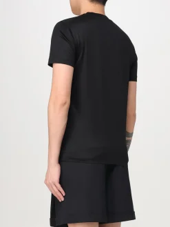 T-shirt basic Emporio Armani in lyocell