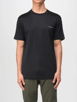 T-shirt basic Emporio Armani in misto cotone