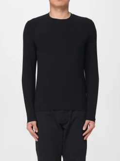 T-shirt basic Giorgio Armani in viscosa stretch