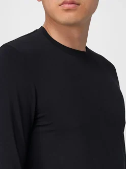 T-shirt basic Giorgio Armani in viscosa stretch