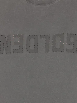 T-shirt basic Golden Goose in cotone con logo