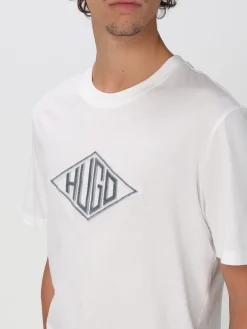 T-shirt basic Hugo in cotone con logo