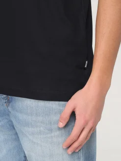 T-shirt basic in cotone Boss