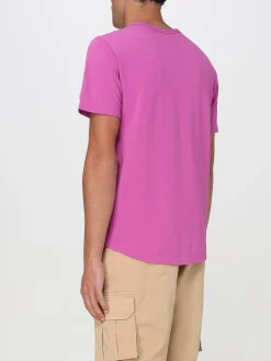T-shirt basic in cotone con mini logo SUN68