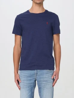 T-shirt basic in cotone con mini logo Polo Ralph Lauren