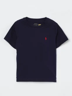 T-shirt basic in cotone con logo Polo Ralph Lauren