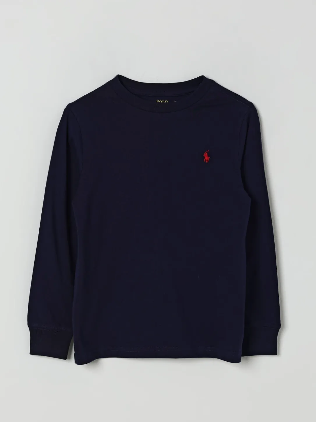 T-shirt basic in cotone con mini logo Polo Ralph Lauren