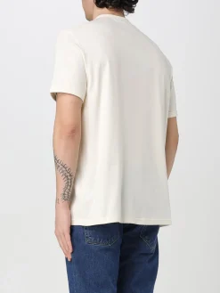 T-shirt basic in cotone con mini logo Fred Perry