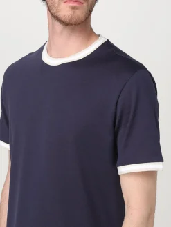 T-shirt basic in cotone Eleventy