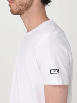 T-shirt basic in cotone GCDS