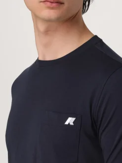 T-shirt basic in cotone K-way