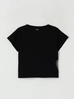 T-shirt basic in cotone Liu Jo con cuore traforato