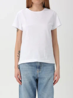 T-shirt basic in cotone Pinko