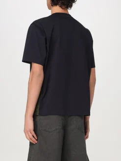 T-shirt basic in jersey bicolor Sacai