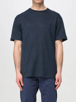 T-shirt basic in lino Woolrich