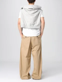 T-shirt basic Jil Sander in cotone con logo