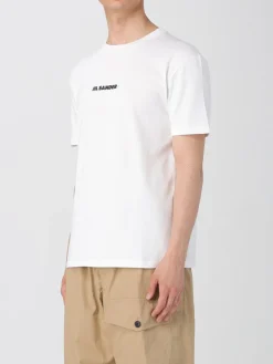 T-shirt basic Jil Sander in cotone con logo