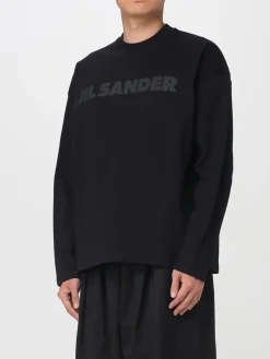 T-shirt basic Jil Sander in cotone con logo