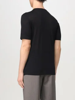 T-shirt basic Saint Laurent in viscosa