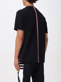 T-shirt basic Thom Browne in cotone