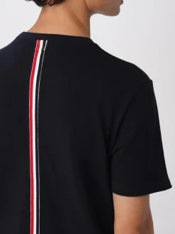 T-shirt basic Thom Browne in cotone