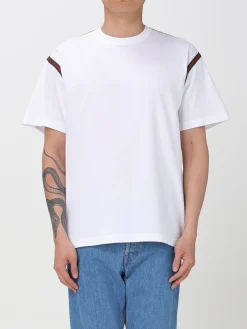 T-shirt basic Web Gucci in cotone