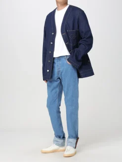 T-shirt basic Web Gucci in cotone