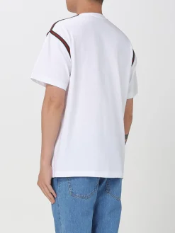 T-shirt basic Web Gucci in cotone