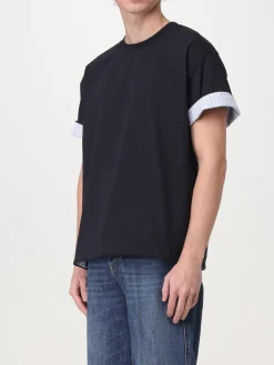 T-shirt Bottega Veneta Double Layer Striped