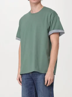 T-shirt Bottega Veneta Double Layer Striped