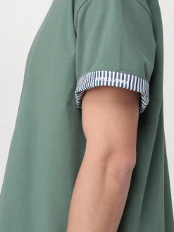 T-shirt Bottega Veneta Double Layer Striped