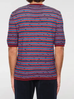 T-shirt Bottega Veneta in cotone a righe