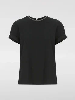 T-shirt Brunello Cucinelli in cotone stretch